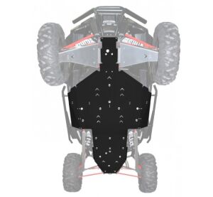 XRW PROT.CENTRAL  PHD SKID PLATE - RZR Turbo 2017