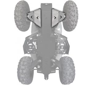 XRW FRONT A-ARM GUARDS ALU - RENEGADE 650/1000 XXC 2023+
