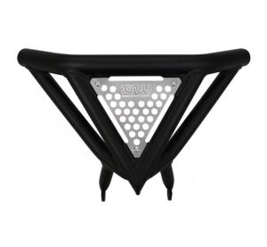 XRW FRONT BUMPER XR10 BLACK ALU PLATE