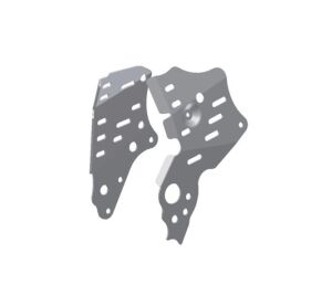 XRW FRAME GUARD - YAMAHA YFM 250R