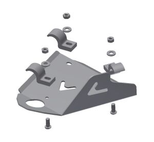 XRW A-ARMS ALU - KYMCO MAXXER 300