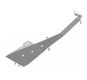 XRW SKID PLATE - 3mm - CAN-AM DS 450 XMX