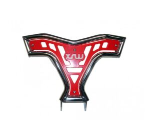 XRW BUMPER X16 POLISHED - PHD RED - AEON COBRA 350