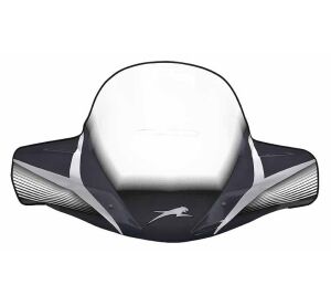 WINDSHIELD - WINDGUARD, BLACK