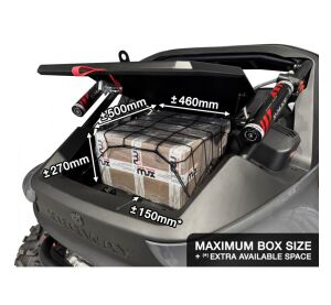 XRW TRUNK LID BLACK - SEGWAY VILLAIN SX10 (2024+)