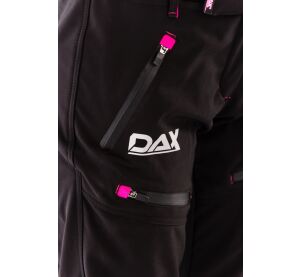 DAX LADY kalhoty, SoftShell, s chrániči