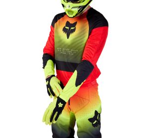 FOX 360 Revise Jersey - Red/Yellow MX24