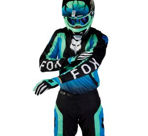 FOX 180 Ballast Jersey - Black/Blue MX24
