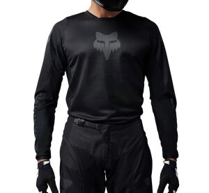 FOX 180 Blackout Jersey - Black