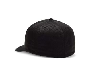 FOX Head Tech Flexfit Hat, Black/Charcoal
