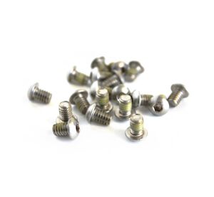 BIG GUN 1/4 x 20 x3/8 Base Plate Allen Screws (4pk) - Button Head (Silver)