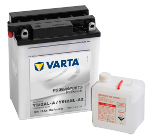 Varta 12V/12Ah moto (YB12AL-A / YB12AL-A2) Freshpack