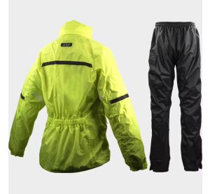 LS2 TONIC UNISEX RAIN SUIT HI-VIS YELLOW
