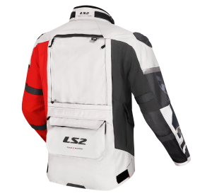 LS2 X-MASTER MAN JACKET BLACK GREY RED