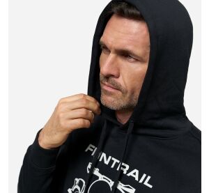 Finntrail Hoody ATV skull Black