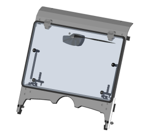 Windshield with wiper/washer for Goes UTV 700 / Loncin U-wolf 700