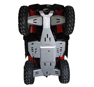 Ricochet ATV Polaris Sportsman XP550/850 Touring 2010-19, Skidplate set