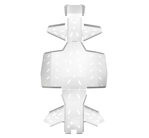 SHARK Skidplate, CF MOTO X550 Long