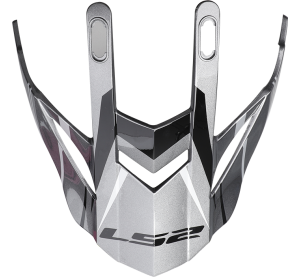 LS2 MX436 EVO PEAK KNIGHT TITANIUM WHITE