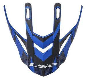 LS2 MX436 EVO PEAK MASTER MATT BLACK BLUE