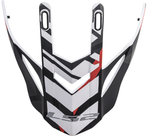 LS2 MX436 PEAK XTREME MAT BLACK RED