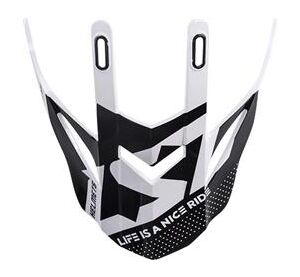 LS2 MX437 PEAK BLOCK BLACK GREEN