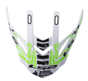 LS2 MX437 PEAK GLITCH WHITE BLACK GREEN