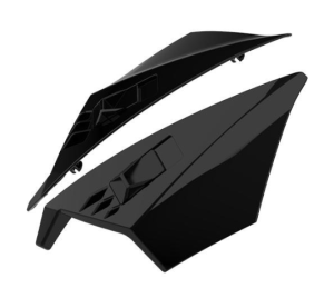 LS2 FF805 AIR VENT UPPER GLOSS BLACK