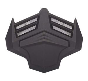 LS2 FF906 AIR VENT TOP MATT BLACK