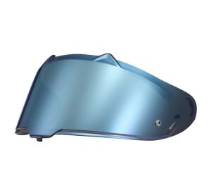 LS2 FF807/FF817 VISOR IRIDIUM BLUE TRIANGLE SHAPE