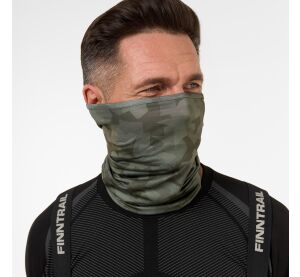 Finntrail Scarf Tube CamoShadowGreen OS