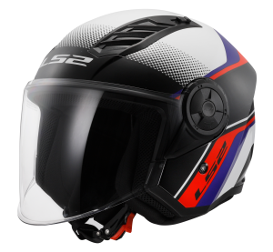 LS2 OF616 AIRFLOW II RUSH WHITE BLUE RED-06