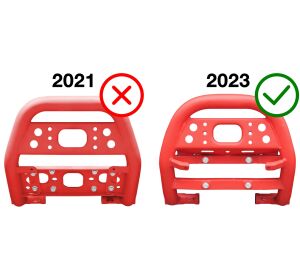 XRW FRONT BUMPER ALU SX1 DREAM GREEN 6584 - SEGWAY SNARLER AT6 S/L (2023+)