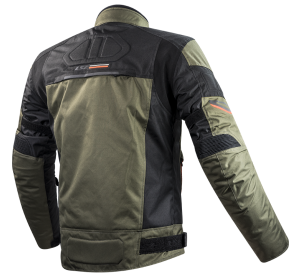 LS2 SHADOW MAN JACKET KHAKI BLACK H-V ORANGE