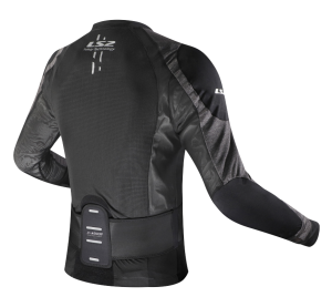 LS2 X-ARMOR MAN JACKET BLACK SILVER