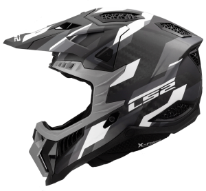 LS2 MX703 X-FORCE PHANTOM BLACK GREY-06 S
