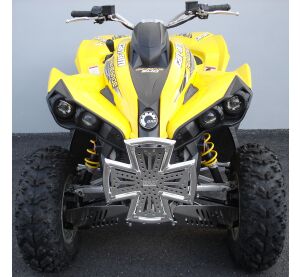 XRW FRONT BUMPER X7 POLISHED - CAN-AM RENEGADE 500/800