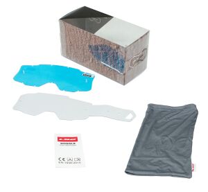 LS2 CHARGER PRO GOGGLE PINK WITH SILVER VISOR