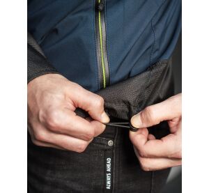 LS2 ZIRCONIUM MAN JACKET BLUE BLACK H-V YELLOW