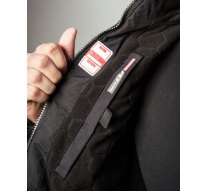 LS2 ZIRCONIUM MAN JACKET BLUE BLACK H-V YELLOW