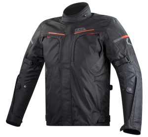 LS2 ENDURANCE MAN JACKET BLACK RED