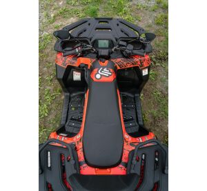 GRAPHIC STICKER KIT for Segway AT5-L orange