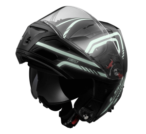 LS2 FF324 METRO EVO FIREFLY MATT BLACK, FOG FIGHTER (PINLOCK)