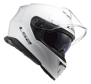LS2 FF800 STORM SOLID WHITE