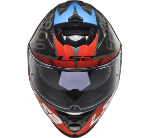 LS2 FF800 Storm SPRINTER Black Red Titanium