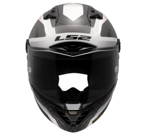LS2 FF805 THUNDER GP AERO RAUTE WHITE GREY-06