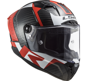 LS2 FF805 THUNDER C RACING1 GL.RED WHITE