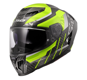 LS2 FF807 DRAGON TRAX H-VIS YELLOW
