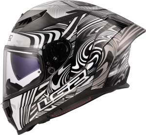 LS2 FF807 DRAGON ENTHUM SILVER
