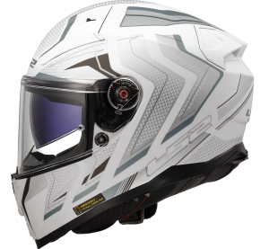 LS2 FF811 VECTOR II ALIZER M.WHITE SILVER-06